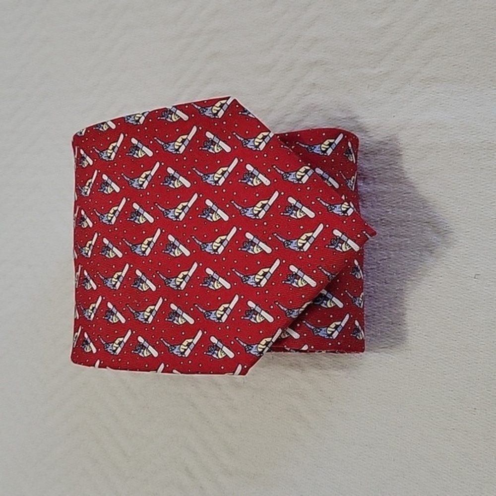 Vinyard Vines Martha's Vinyard Silk Snowboard Tie